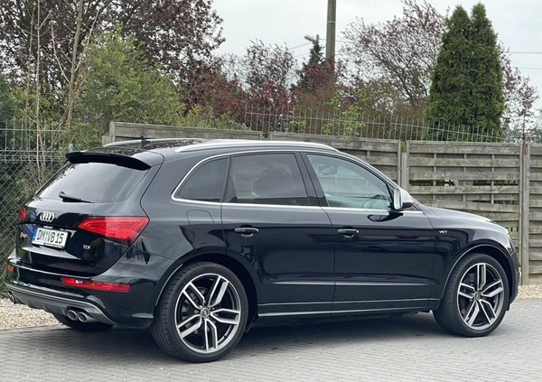 Audi SQ5 cena 109900 przebieg: 93500, rok produkcji 2013 z Bystrzyca Kłodzka małe 407